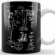 Baskı Dükkanı Barbie Doll Patent Blueprint J W Ryan Kupa