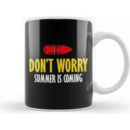 Baskı Dükkanı Baywatch Dont Worry Summer is Coming Kupa