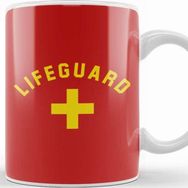 Baskı Dükkanı Baywatch Lifeguard Kupa