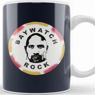 Baskı Dükkanı Baywatch Stick of Rock Dwayne Johnson Kupa
