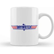 Baskı Dükkanı Baywatch Top Gun Logo Kupa
