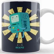 Baskı Dükkanı Beemo Retro Japanese Adventure Time Kupa Bardak