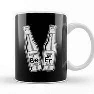 Baskı Dükkanı Beer Beryllium Erbium Funny Chemistry Periodic Pun Kupa Bardak
