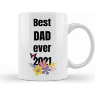 Baskı Dükkanı Best Dad Ever Papa Fathers Day Kupa