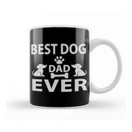 Baskı Dükkanı Best Dog Dad Ever 08 Kupa