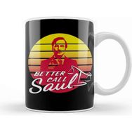 Baskı Dükkanı Better Call Saul Vaporwave Style Kupa