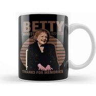 Baskı Dükkanı Betty White Thanks For Memories Kupa