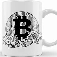 Baskı Dükkanı Bitcoin Money Is Power Btc Cryptocurrency Trading Kupa