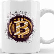Baskı Dükkanı Bitcoin Present I Krypto Money Corrupt Money 03 Kupa