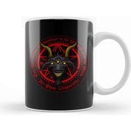 Baskı Dükkanı Black Goat Color Azhmodai Lovecraft Kupa