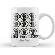 Baskı Dükkanı Black Lives Matter George Floyd 2022 Kupa