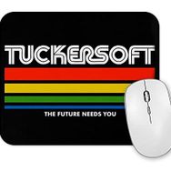 Baskı Dükkanı Black Mirror Tuckersoft Mouse Pad