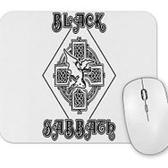 Baskı Dükkanı Black Sabat Mouse Pad