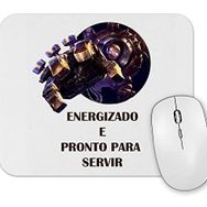 Baskı Dükkanı Blitzcrank Legue of Legends Mouse Pad