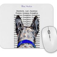 Baskı Dükkanı Blue Heeler Pug Köpek Mouse Pad