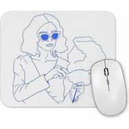 Baskı Dükkanı Blue Mouse Pad