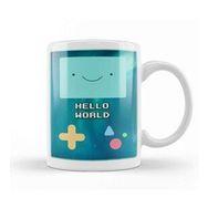 Baskı Dükkanı Bmo Hello World Adventure Time Space Galaxy Stars Aurora 01 Kupa