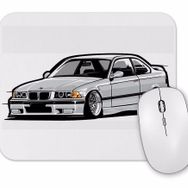 Baskı Dükkanı Bmw Stanced Out E36 Gray Mouse Pad