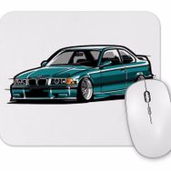 Baskı Dükkanı Bmw Stanced Out E36 Mouse Pad