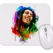 Baskı Dükkanı Bob Marley Mutluluğun Rengi Mouse Pad