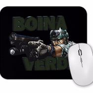 Baskı Dükkanı Boina Verde Mouse Pad