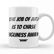 Baskı Dükkanı Bono Quotes Kupa