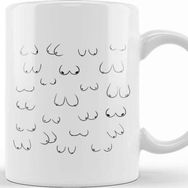 Baskı Dükkanı Boobies Kupa Bardak