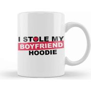 Baskı Dükkanı Boyfriend Hoodie Kupa Bardak