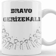 Baskı Dükkanı Brava Gerizekalı Alkışlıyorum Komik Kupa Bardak
