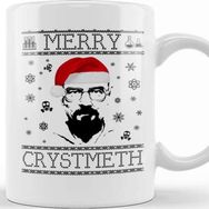 Baskı Dükkanı Breaking Bad Heisenberg Merry Chrystmeth Christmas Kupa Bardak
