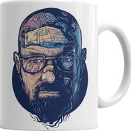 Baskı Dükkanı Breaking Bad Mascara Heisenberg Kupa Bardak
