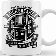 Baskı Dükkanı Brick Breaker Gaming Kupa Bardak