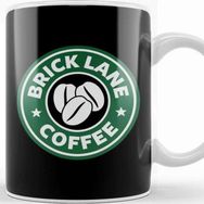 Baskı Dükkanı Brick Lane Coffee Starbucks Kupa Bardak