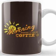 Baskı Dükkanı Brought To You By Coffee Beyaz Kupa