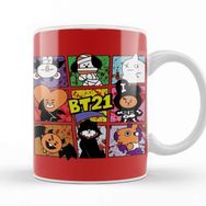 Baskı Dükkanı BT21 Halloween Kupa