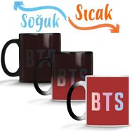 Baskı Dükkanı Bts 012 Sihirli Porselen Kupa