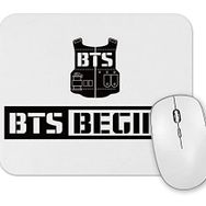 Baskı Dükkanı Bts Begins Mouse Pad