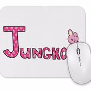 Baskı Dükkanı Bts Meets BT21 Jingkook Mouse Pad