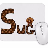 Baskı Dükkanı Bts Meets BT21 Suga Mouse Pad