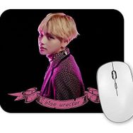 Baskı Dükkanı Bts V Bias Wrecker Mouse Pad