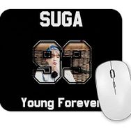 Baskı Dükkanı Bts Young Forever Suga Mouse Pad