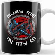Baskı Dükkanı Bury Me In My Gi Brazil Jiu Jitsu Mma Martial Arts Kupa