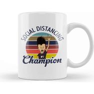 Baskı Dükkanı Butt Head Social Distancing Champion Beavis And Butt Head Kupa
