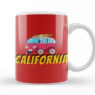 Baskı Dükkanı California Travel Gift Kupa
