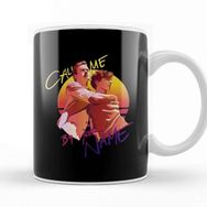 Baskı Dükkanı Call Me By Your Name Retro Sunset Kupa