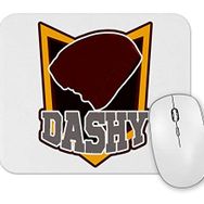Baskı Dükkanı Camisa Dashy Red Cap Mouse Pad