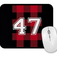 Baskı Dükkanı Camiseta 47 Mouse Pad