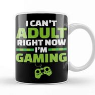 Baskı Dükkanı Can't Adult Video Gaming Right Now Video Games Kupa
