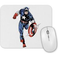 Baskı Dükkanı Captain America Splash Art Mouse Pad