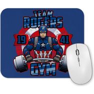 Baskı Dükkanı Captain America Team Rogers Mouse Pad